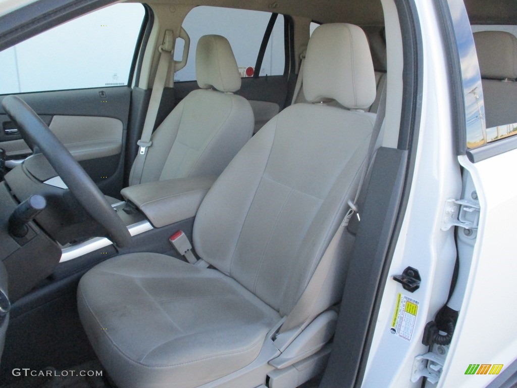 2012 Edge SE EcoBoost - White Suede / Medium Light Stone photo #12