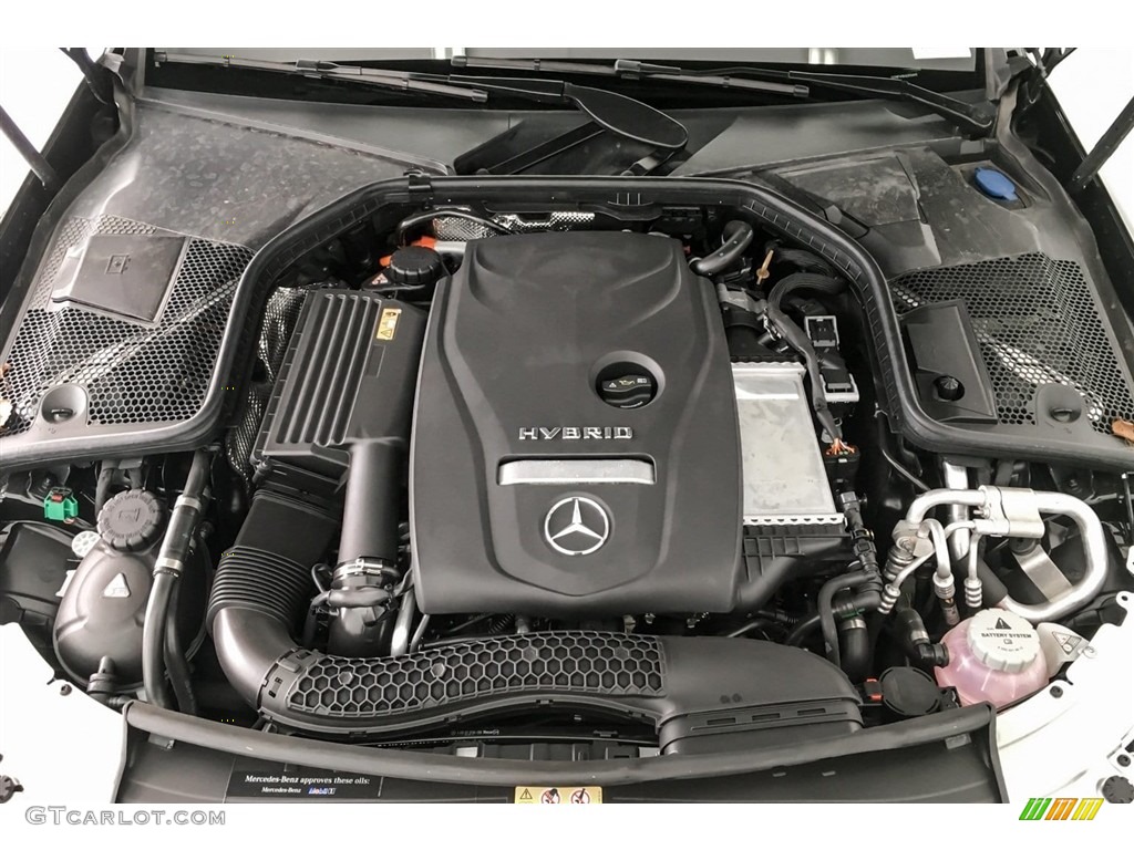 2018 Mercedes-Benz C 350e Plug-in Hybrid Sedan Engine Photos