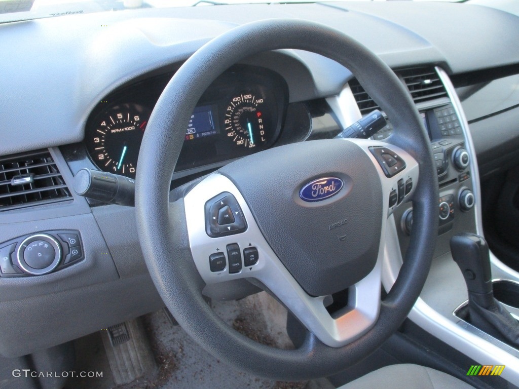 2012 Edge SE EcoBoost - White Suede / Medium Light Stone photo #14