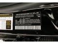 040: Black 2018 Mercedes-Benz C 350e Plug-in Hybrid Sedan Color Code