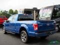 2017 Blue Jeans Ford F150 XLT SuperCab 4x4  photo #3