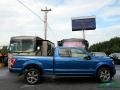 2017 Blue Jeans Ford F150 XLT SuperCab 4x4  photo #6