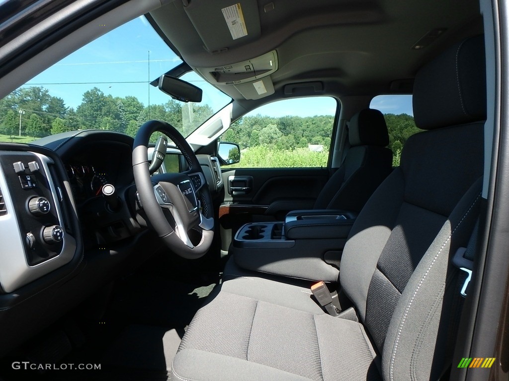 2018 Sierra 1500 SLE Double Cab 4WD - Deep Mahogany Metallic / Jet Black photo #10