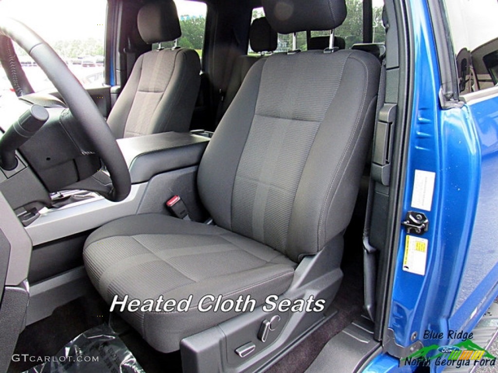 2017 F150 XLT SuperCab 4x4 - Blue Jeans / Light Camel photo #10