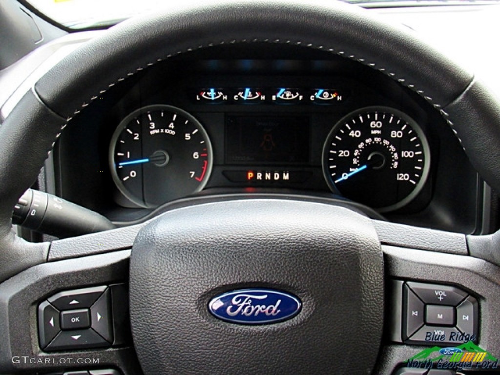 2017 F150 XLT SuperCab 4x4 - Blue Jeans / Light Camel photo #16
