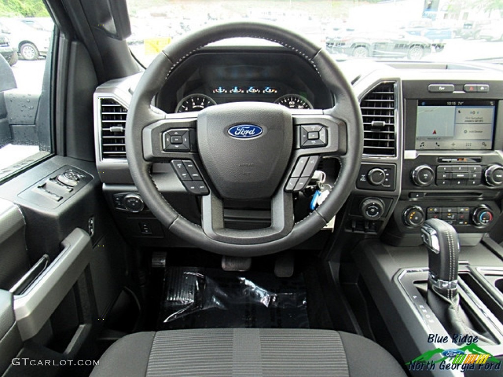 2017 F150 XLT SuperCab 4x4 - Blue Jeans / Light Camel photo #27