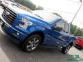 2017 Blue Jeans Ford F150 XLT SuperCab 4x4  photo #34