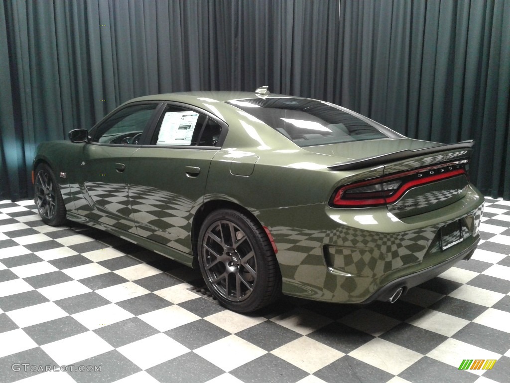 2018 Charger R/T Scat Pack - F8 Green / Black photo #8