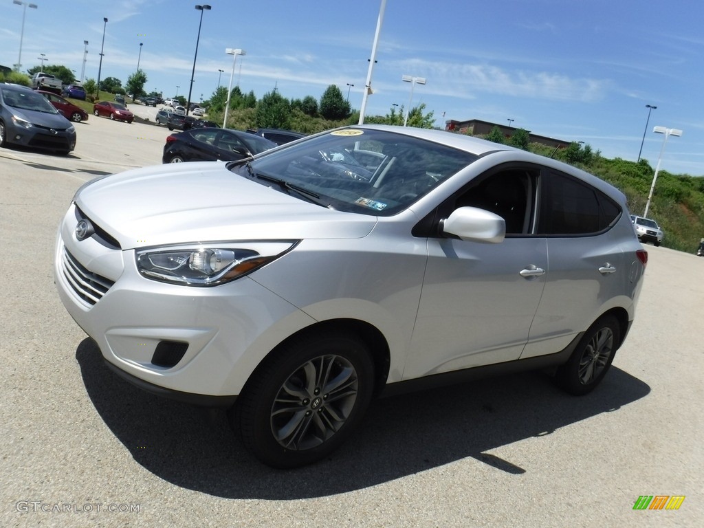 2015 Tucson GLS AWD - Diamond Silver / Black photo #4