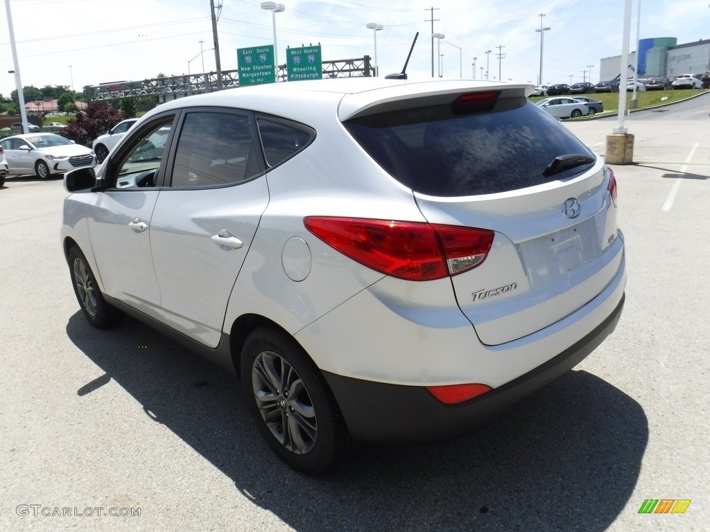 2015 Tucson GLS AWD - Diamond Silver / Black photo #6