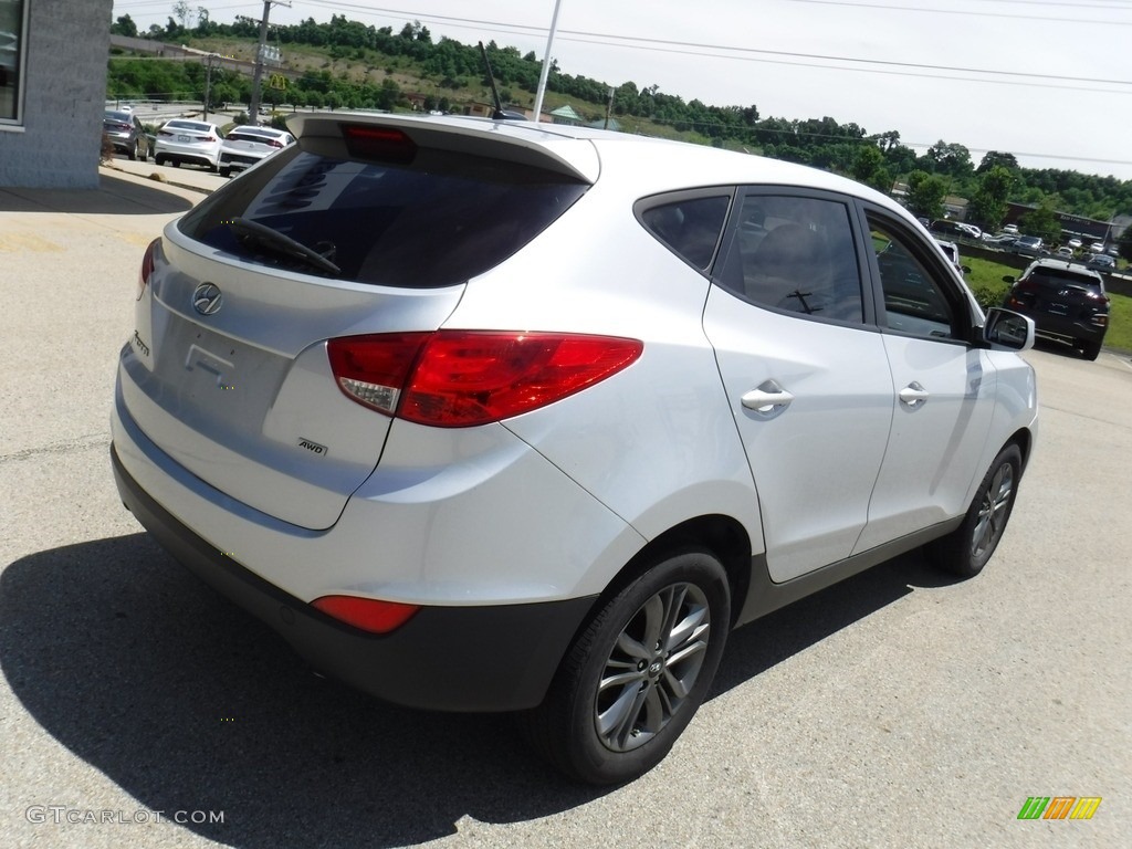 2015 Tucson GLS AWD - Diamond Silver / Black photo #7