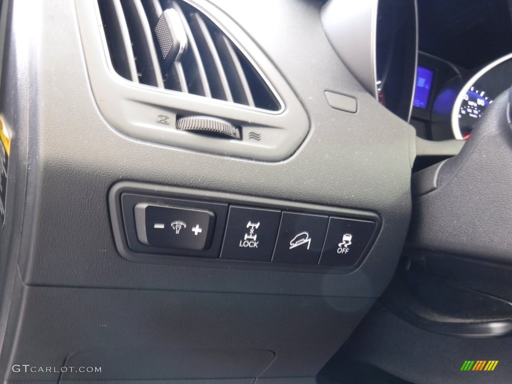 2015 Tucson GLS AWD - Diamond Silver / Black photo #10