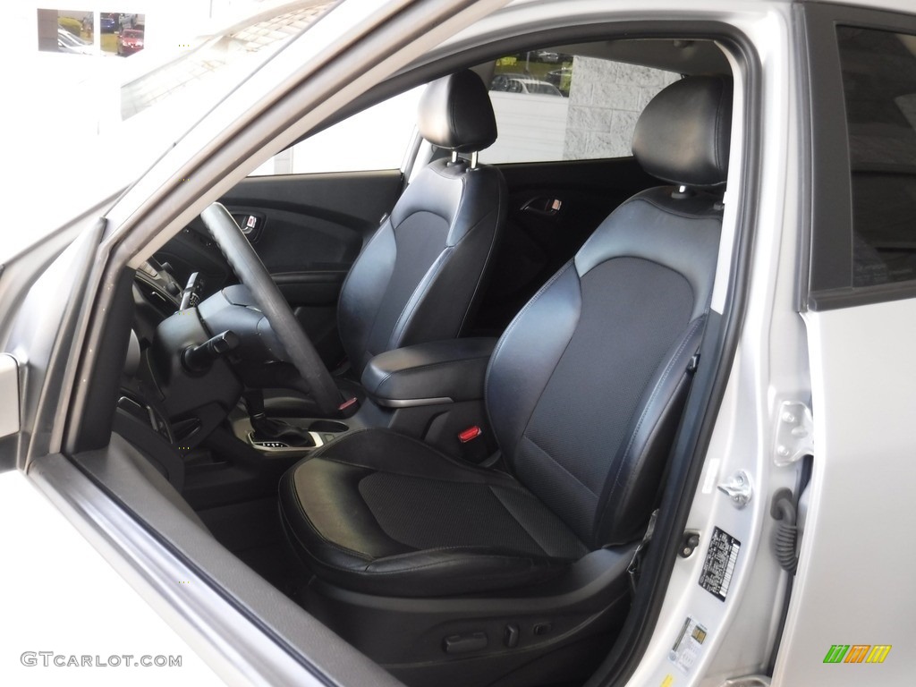 2015 Tucson GLS AWD - Diamond Silver / Black photo #12