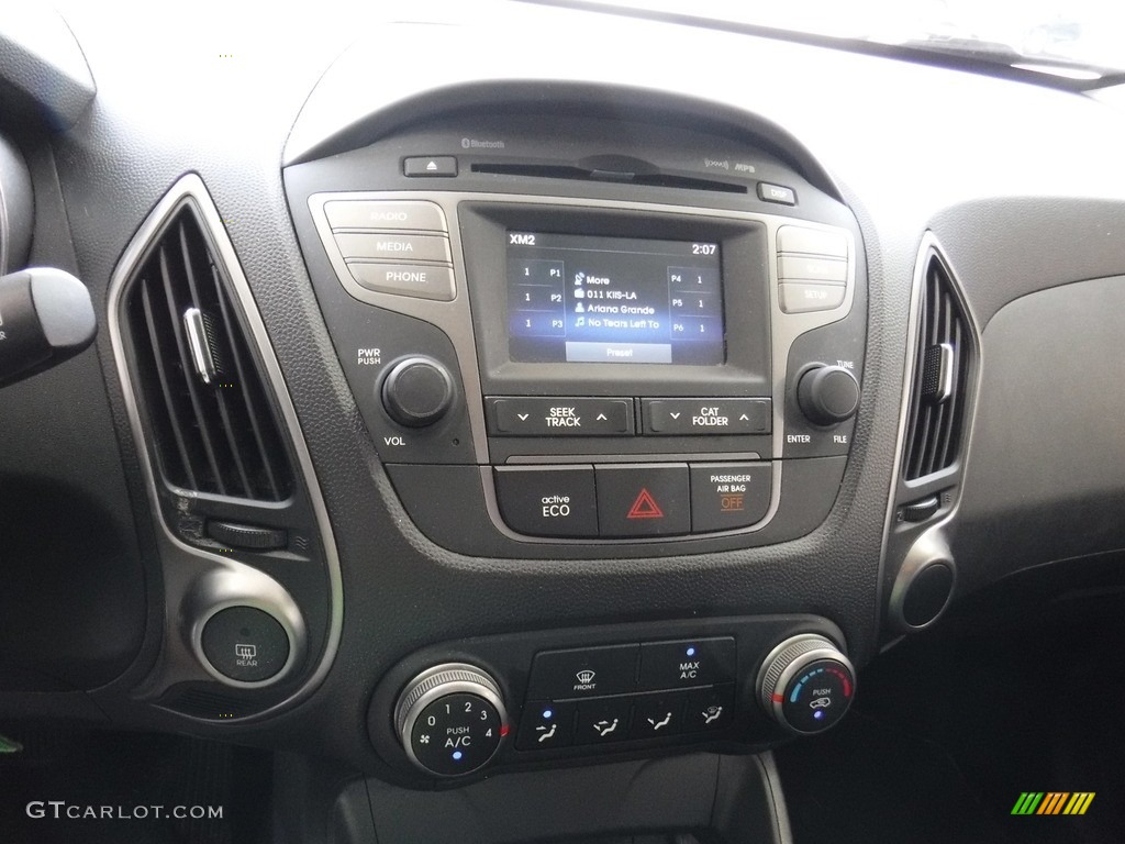 2015 Tucson GLS AWD - Diamond Silver / Black photo #14