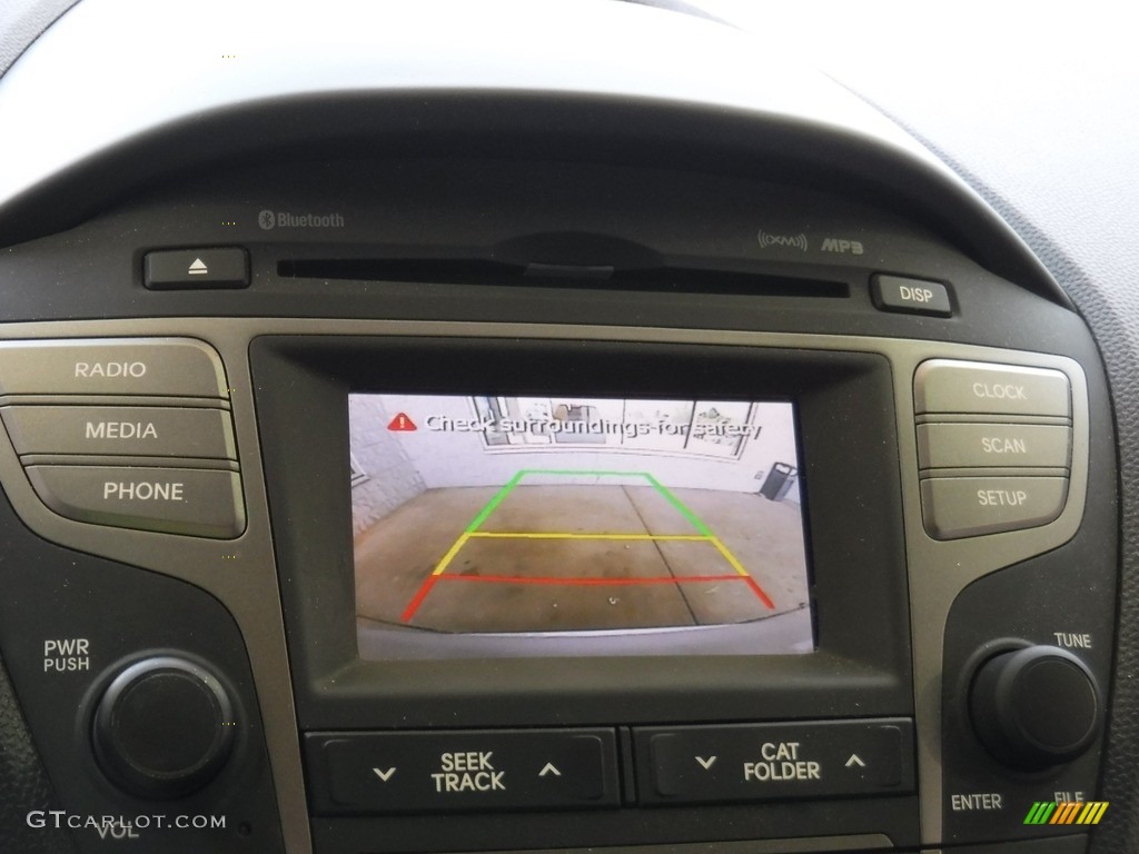 2015 Tucson GLS AWD - Diamond Silver / Black photo #15