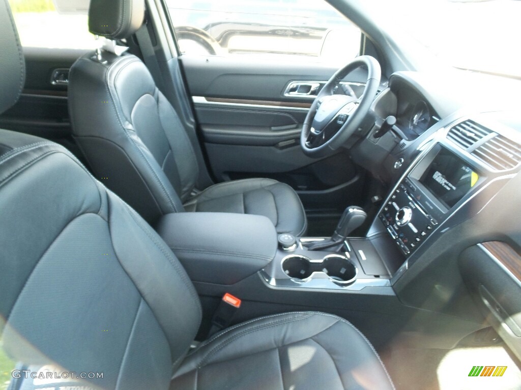 2018 Explorer Limited 4WD - White Platinum / Ebony Black photo #4