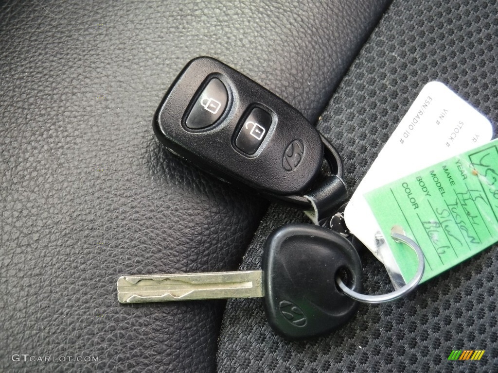 2015 Tucson GLS AWD - Diamond Silver / Black photo #22