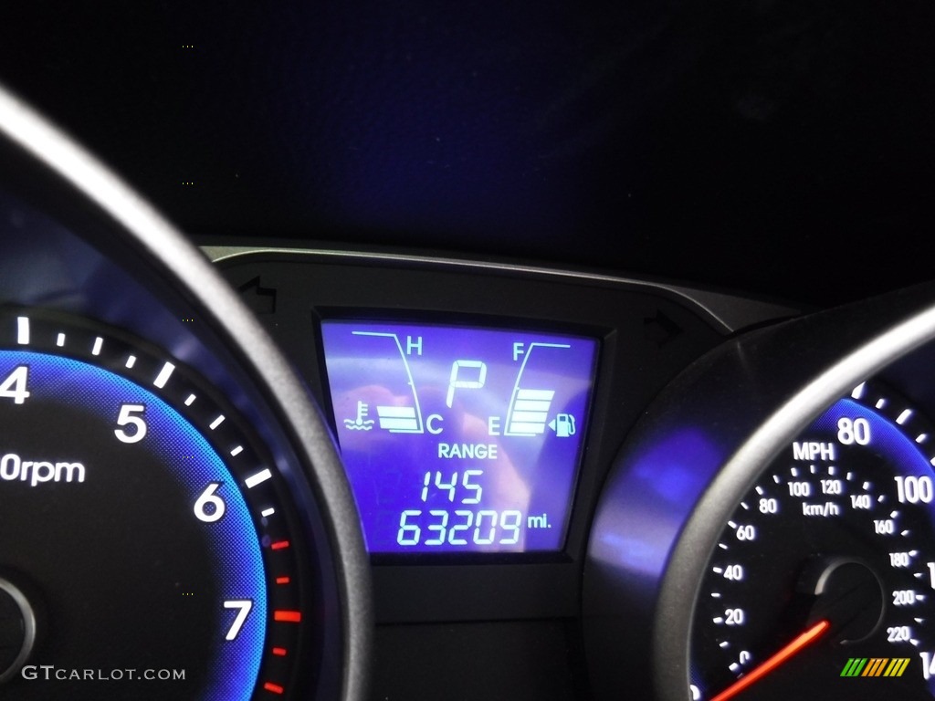 2015 Tucson GLS AWD - Diamond Silver / Black photo #25