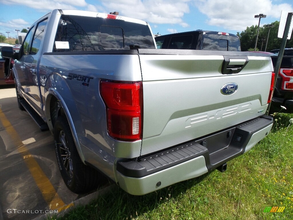 2018 F150 XLT SuperCrew 4x4 - Ingot Silver / Black photo #3