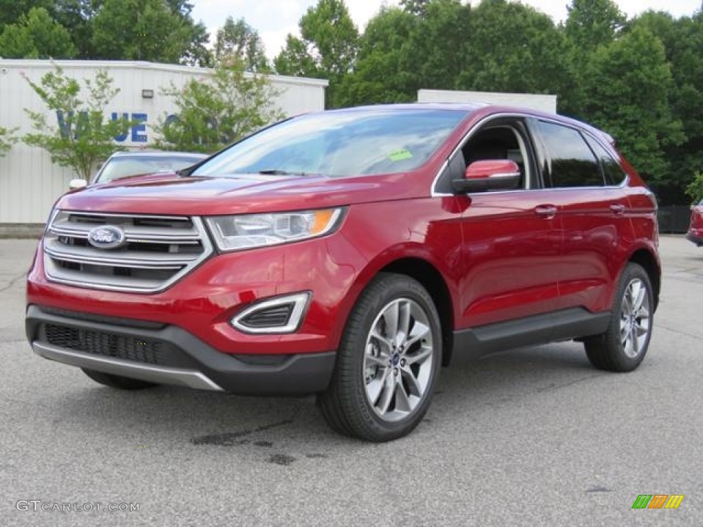 2018 Edge Titanium - Ruby Red / Ebony photo #3
