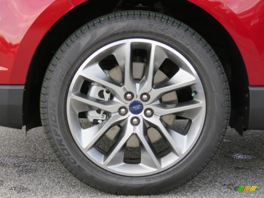 2018 Edge Titanium - Ruby Red / Ebony photo #4