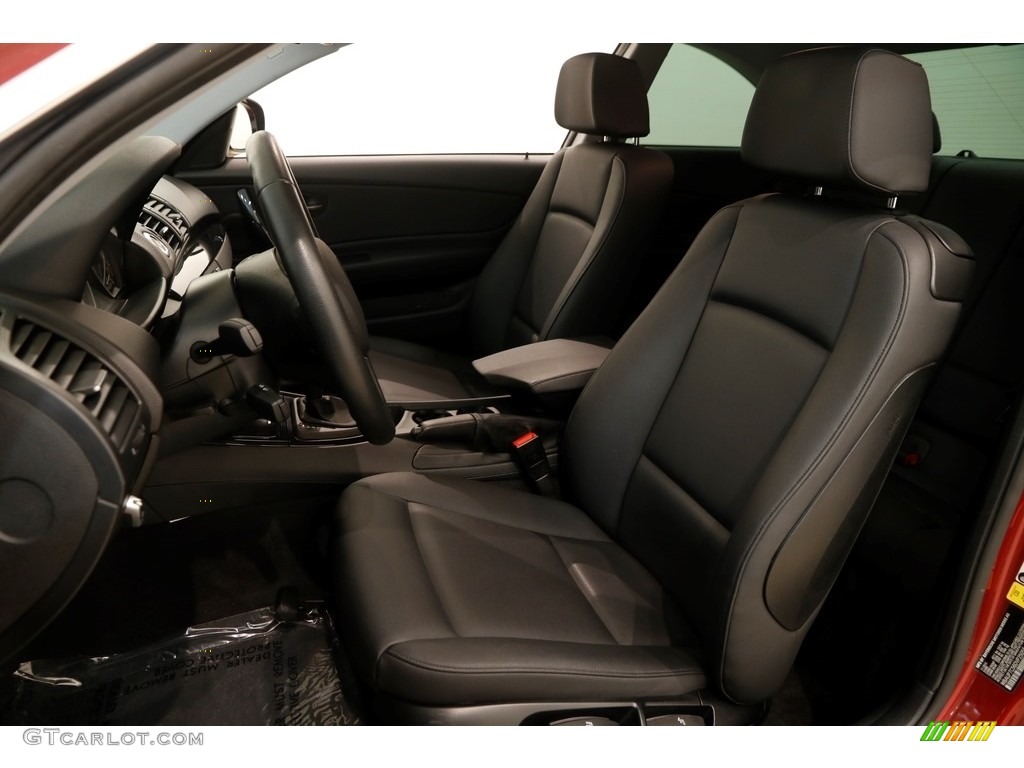 2013 1 Series 128i Coupe - Vermilion Red Metallic / Black photo #5
