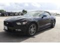 2017 Shadow Black Ford Mustang EcoBoost Premium Convertible  photo #3