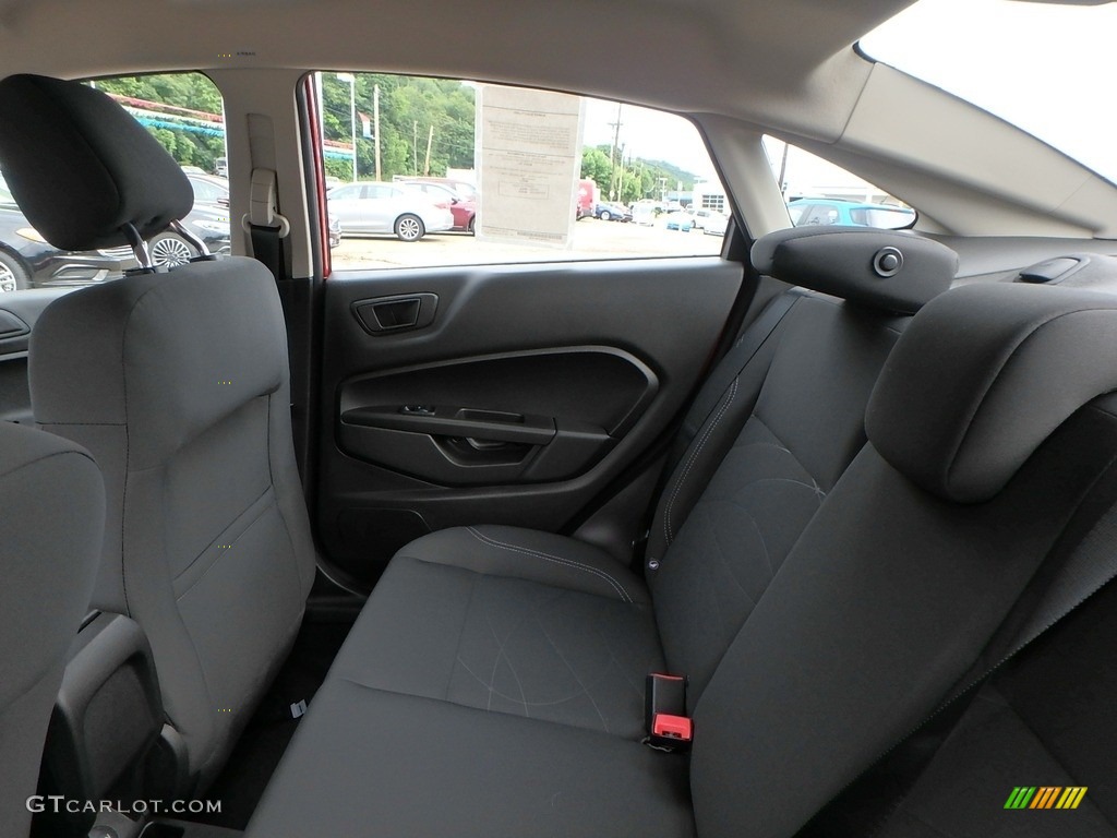 2018 Ford Fiesta SE Sedan Rear Seat Photos