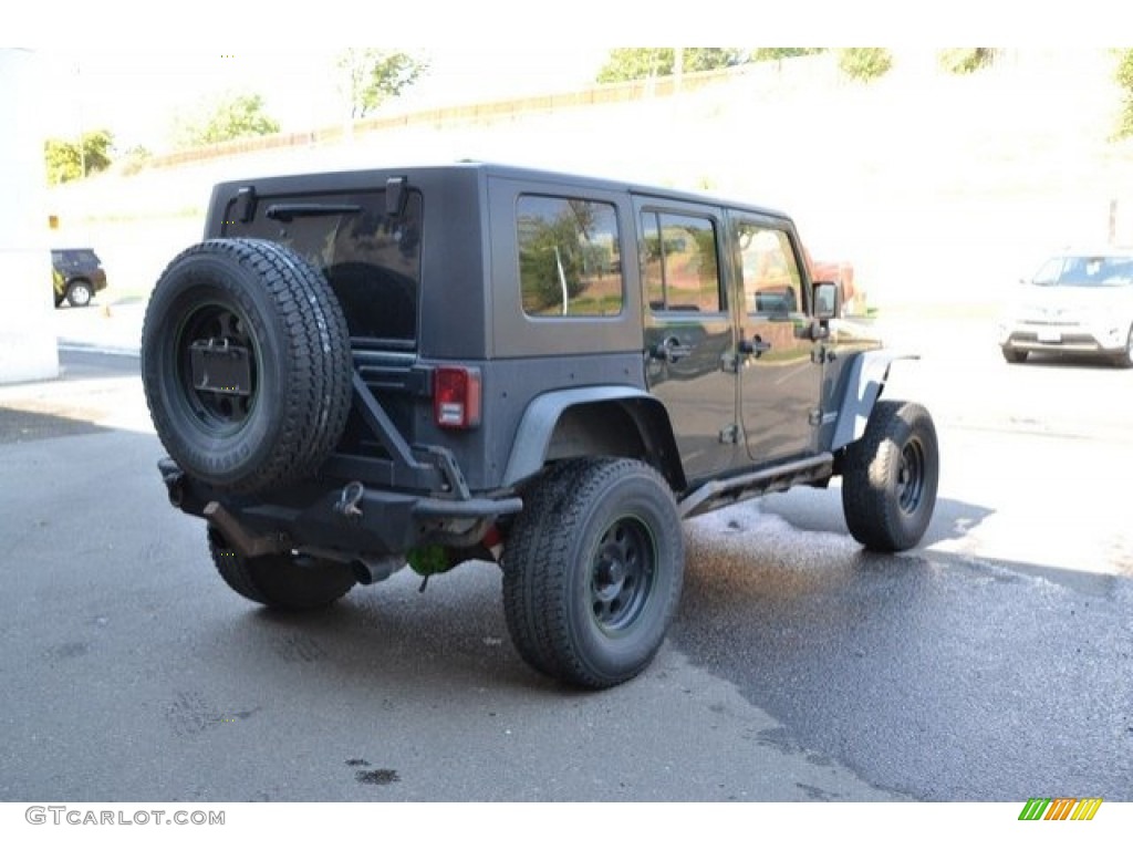 2010 Wrangler Unlimited Rubicon 4x4 - Natural Green Pearl / Dark Khaki/Medium Khaki photo #6