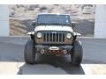 2010 Natural Green Pearl Jeep Wrangler Unlimited Rubicon 4x4  photo #8