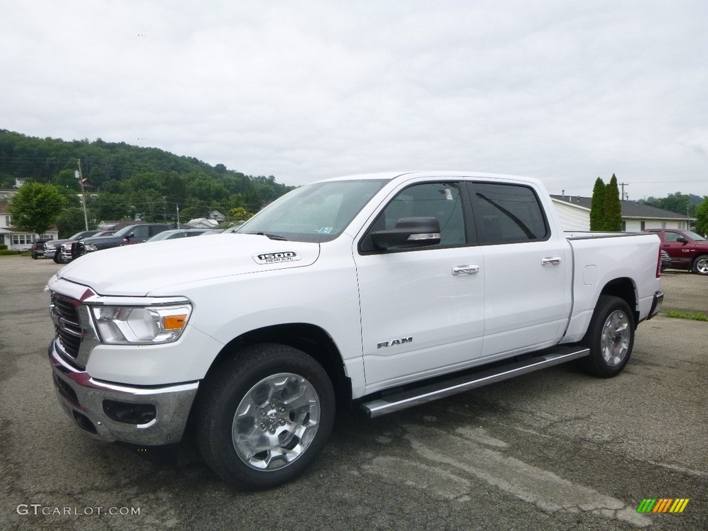 2019 1500 Big Horn Crew Cab 4x4 - Bright White / Black photo #1