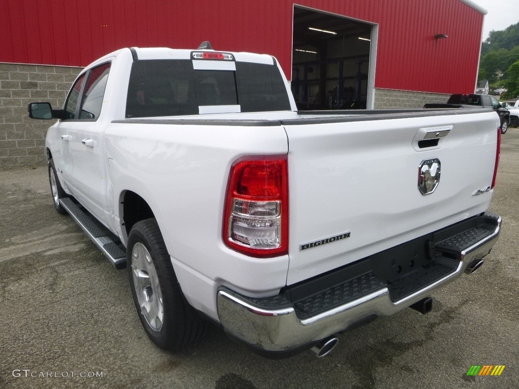 2019 1500 Big Horn Crew Cab 4x4 - Bright White / Black photo #3