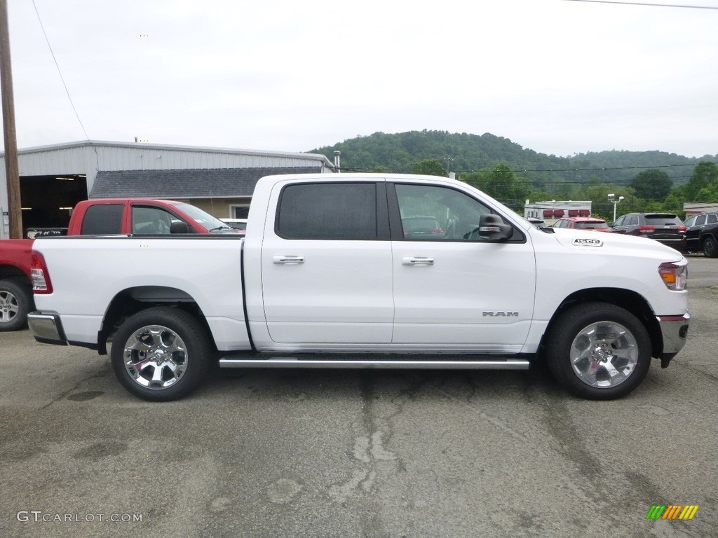 2019 1500 Big Horn Crew Cab 4x4 - Bright White / Black photo #6