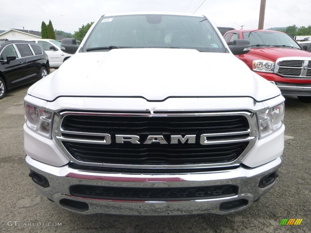 2019 1500 Big Horn Crew Cab 4x4 - Bright White / Black photo #8