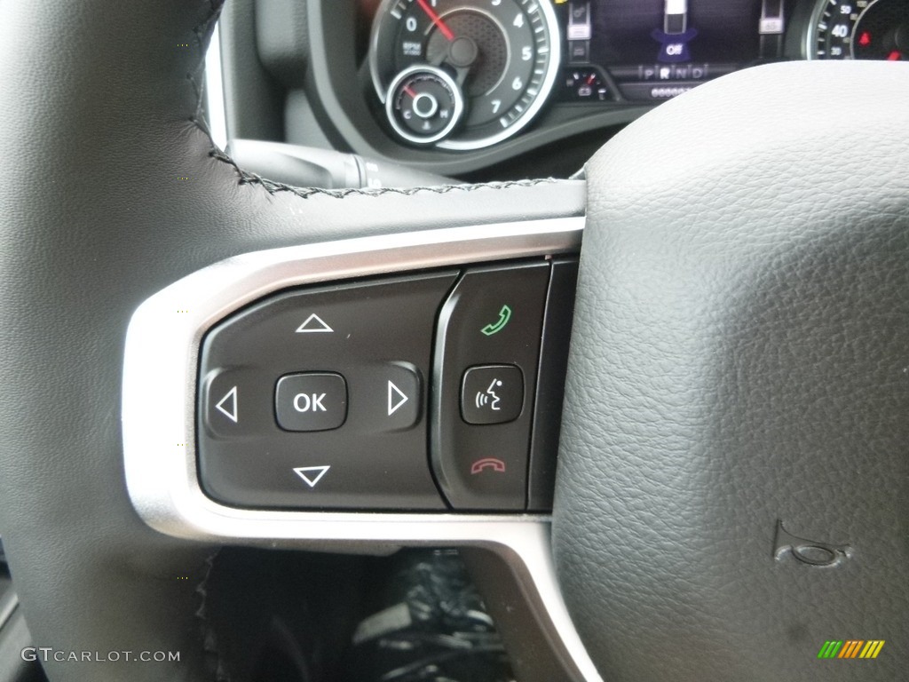2019 1500 Big Horn Crew Cab 4x4 - Bright White / Black photo #21
