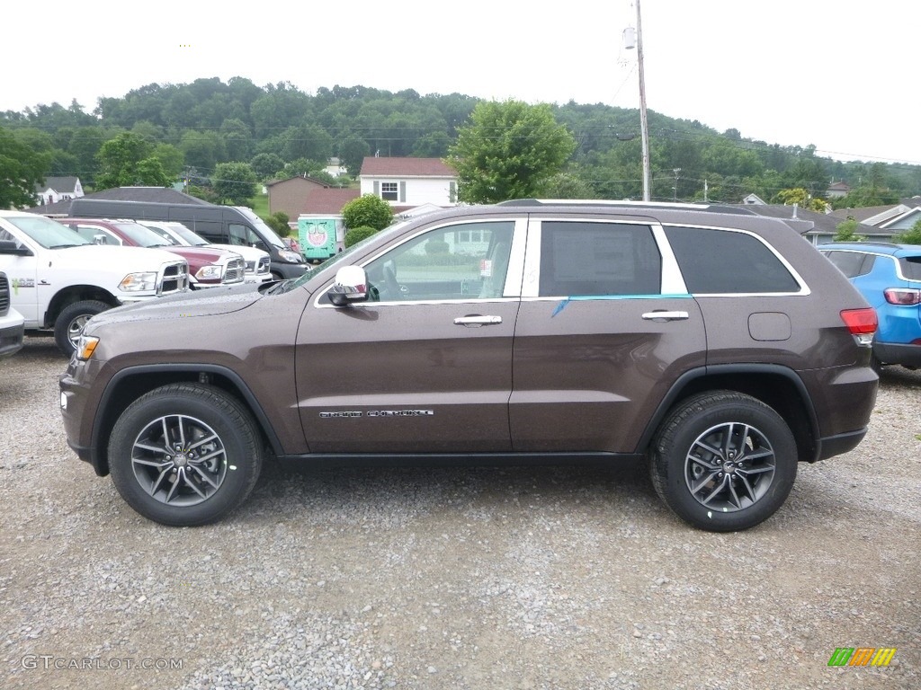Walnut Brown Metallic 2018 Jeep Grand Cherokee Limited 4x4 Exterior Photo #128137687