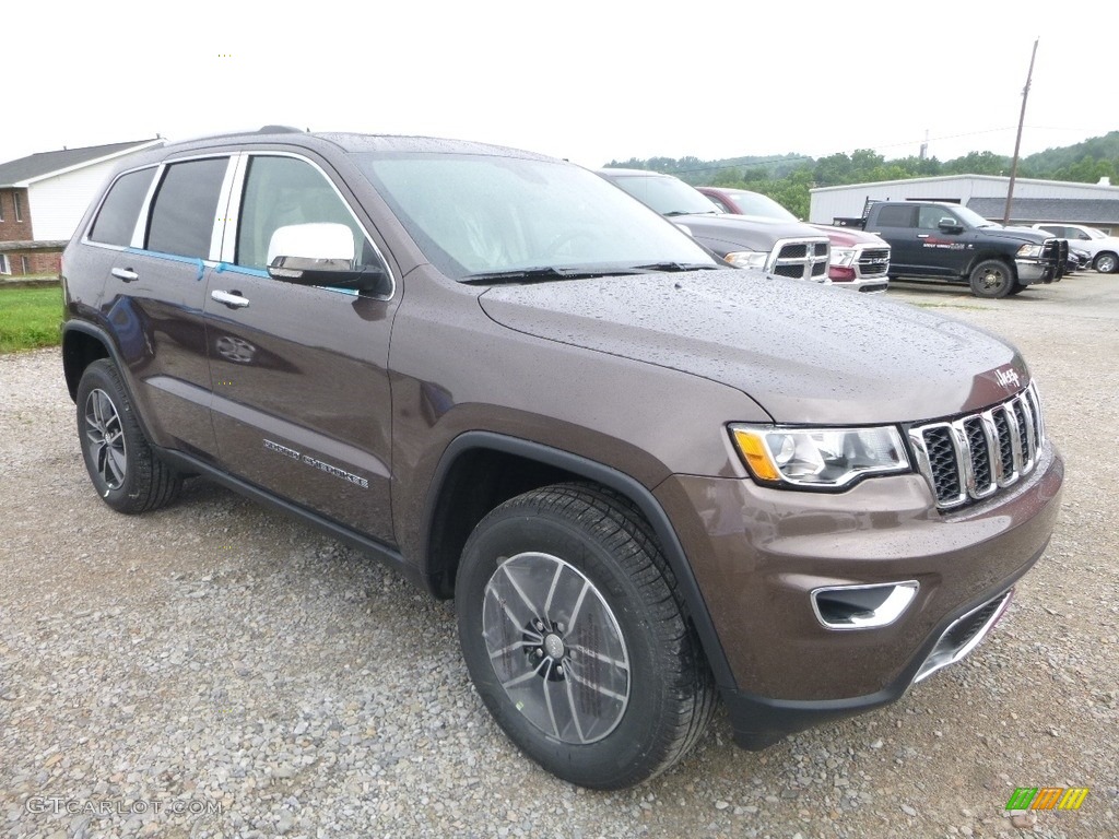 Walnut Brown Metallic 2018 Jeep Grand Cherokee Limited 4x4 Exterior Photo #128137702