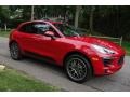 2018 Carmine Red Porsche Macan S #128137781