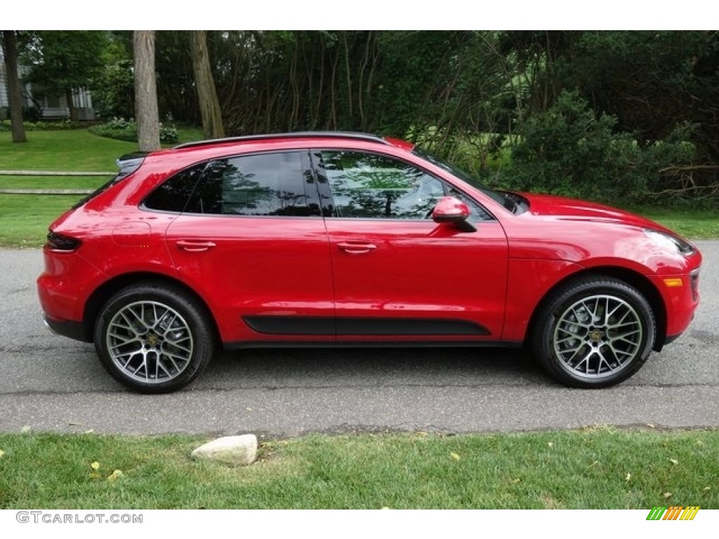 Carmine Red 2018 Porsche Macan S Exterior Photo #128137949