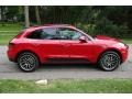 Carmine Red 2018 Porsche Macan S Exterior