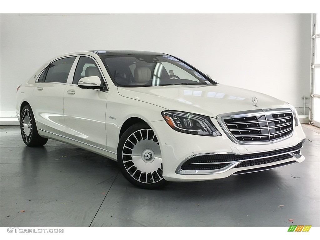 designo Diamond White Metallic 2018 Mercedes-Benz S Maybach S 560 4Matic Exterior Photo #128138848
