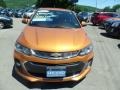 2017 Orange Burst Metallic Chevrolet Sonic LT Hatchback  photo #2