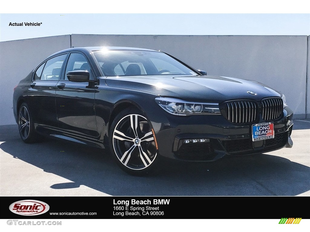 2019 7 Series 740i Sedan - Singapore Gray Metallic / Black photo #1