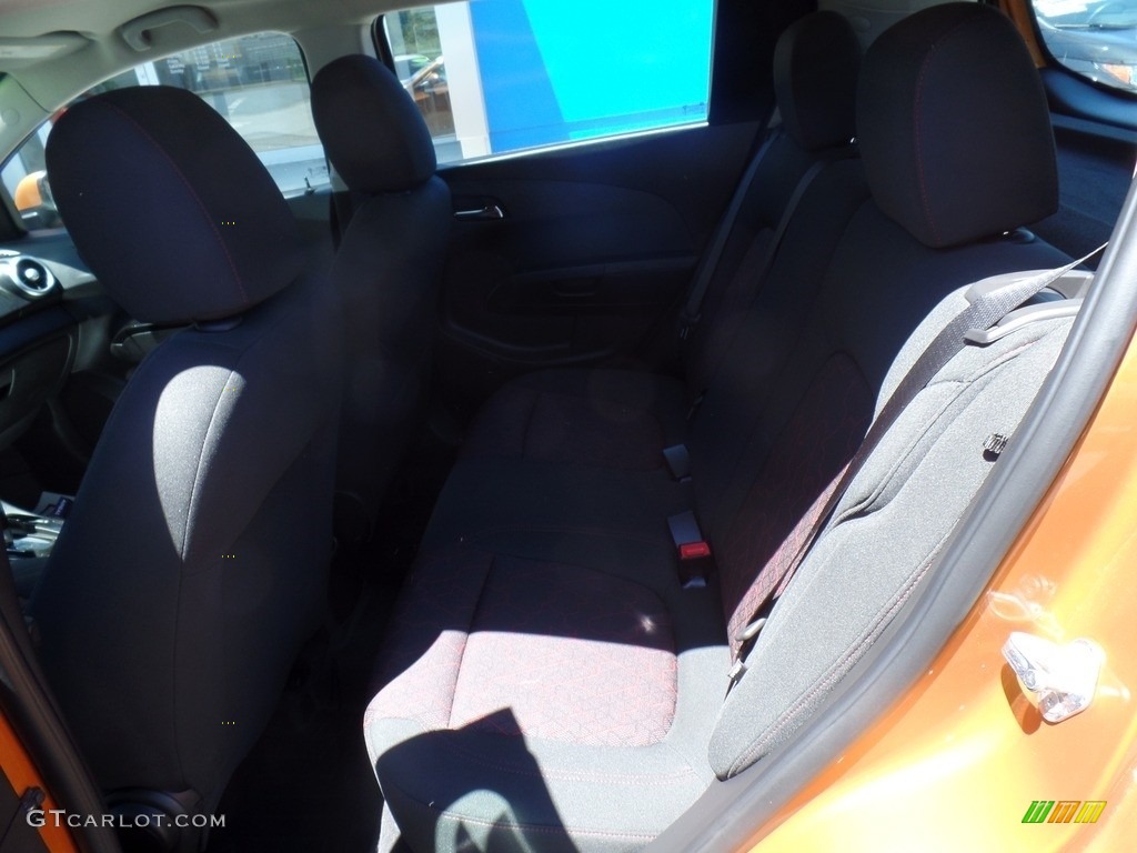 2017 Sonic LT Hatchback - Orange Burst Metallic / Jet Black photo #33