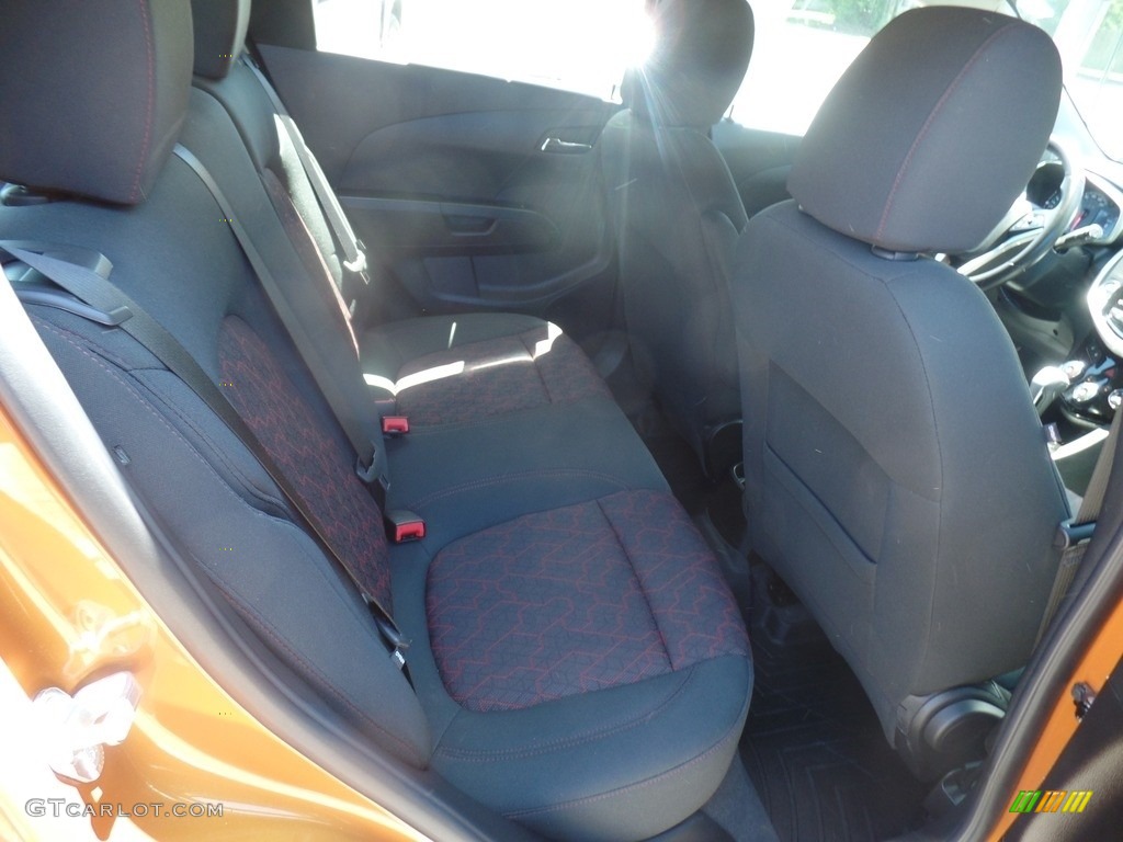 2017 Sonic LT Hatchback - Orange Burst Metallic / Jet Black photo #37