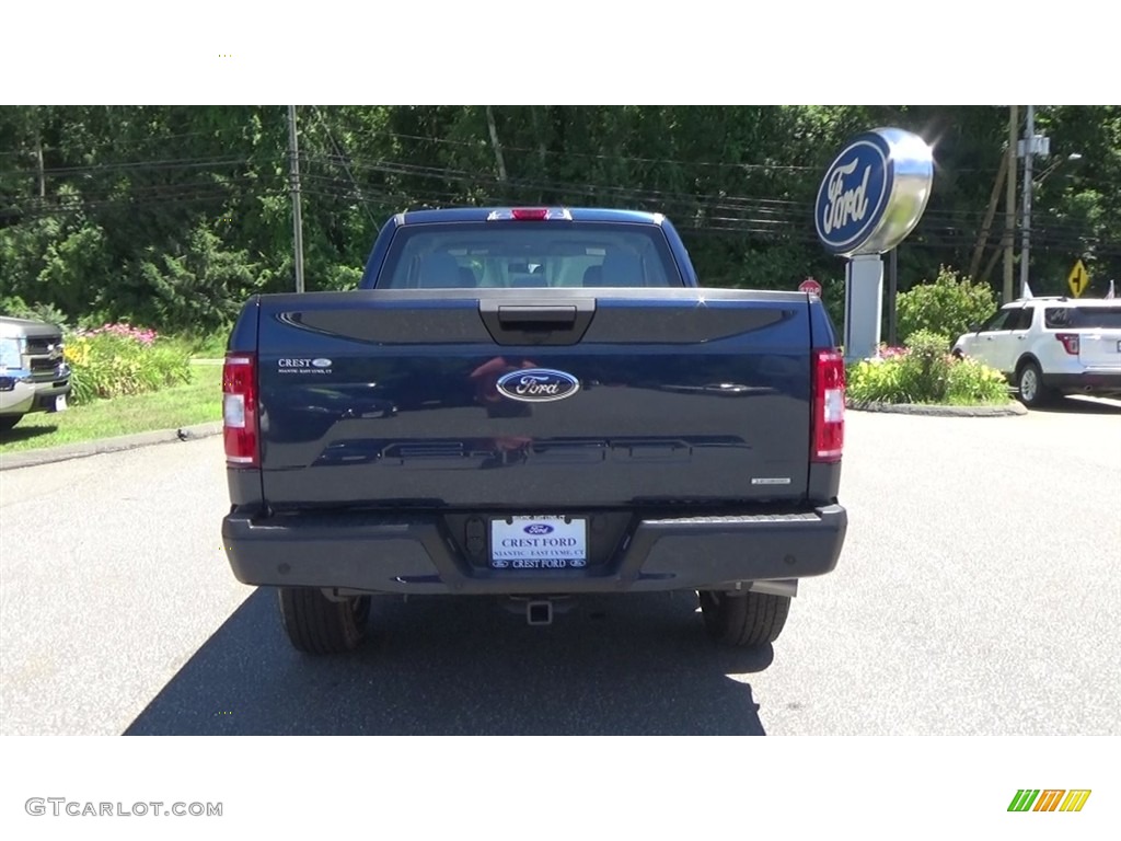 2018 F150 XL SuperCab 4x4 - Blue Jeans / Earth Gray photo #6