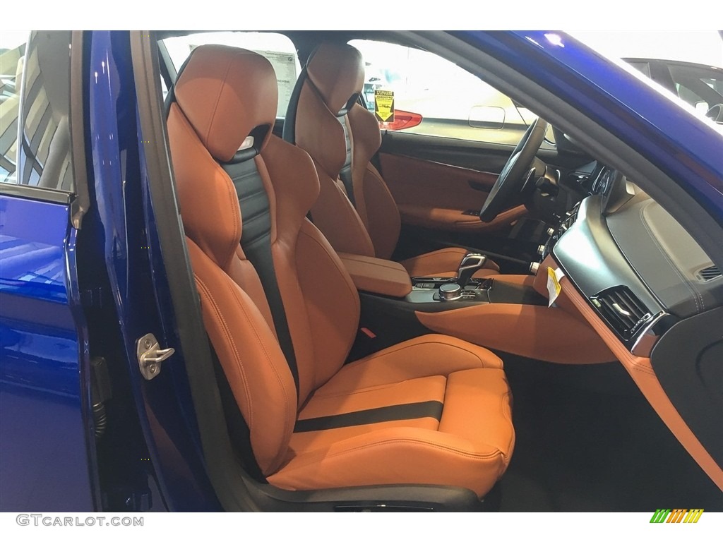 Aragon Brown Interior 2018 BMW M5 Sedan Photo #128141917