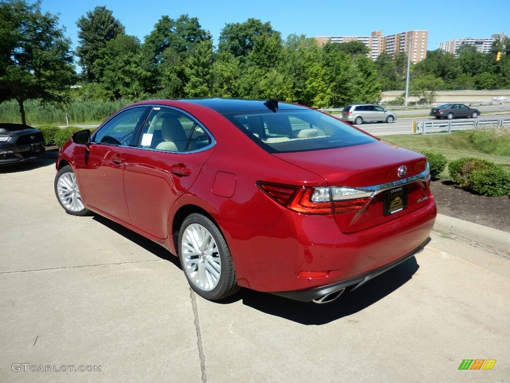 2018 ES 350 - Matador Red Mica / Parchment photo #5