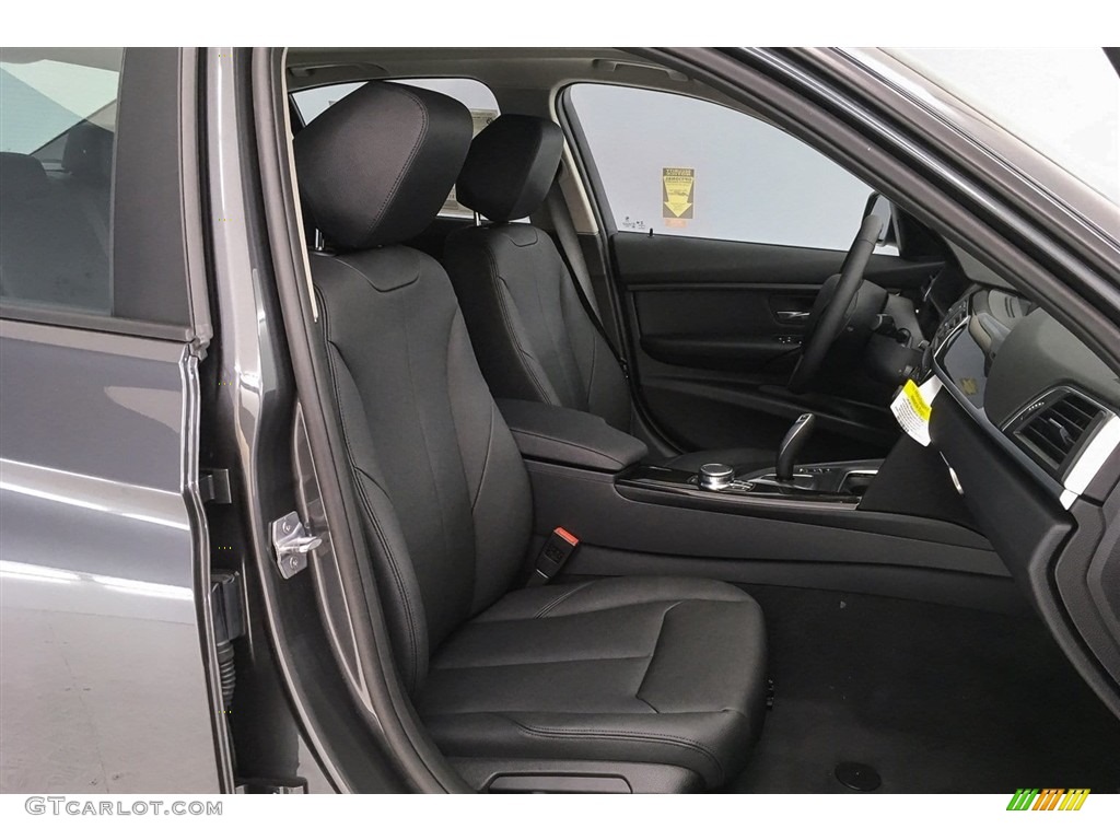 2018 3 Series 320i Sedan - Mineral Grey Metallic / Black photo #2