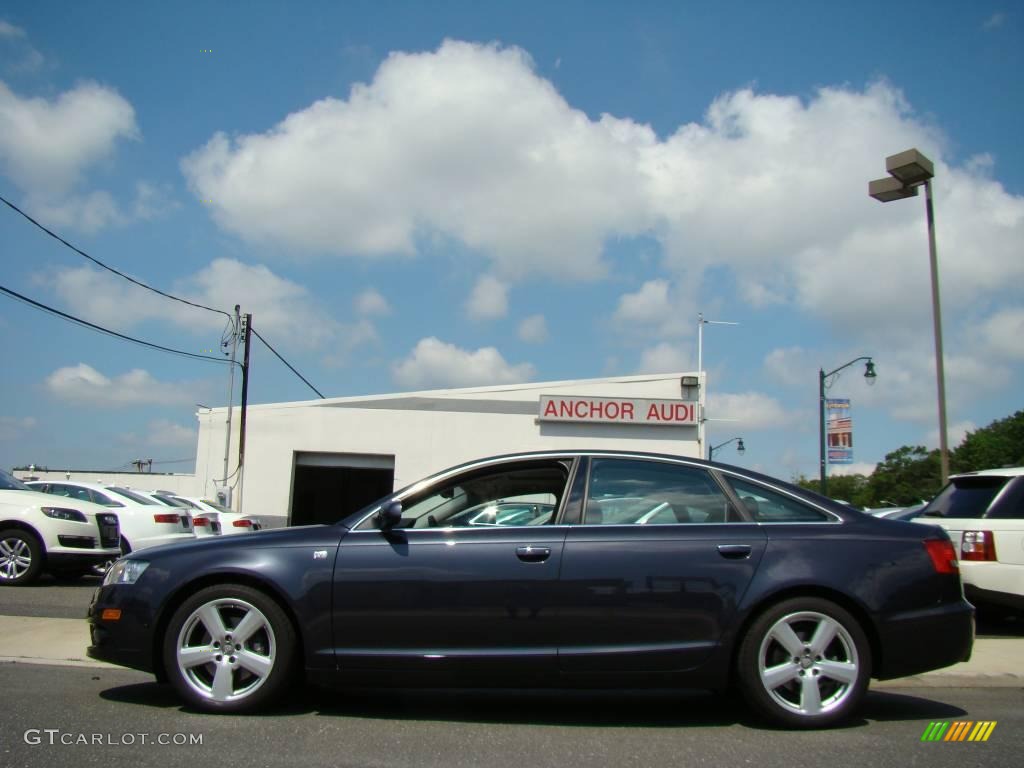 2006 A6 3.2 quattro Sedan - Oyster Grey Metallic / Ebony photo #3